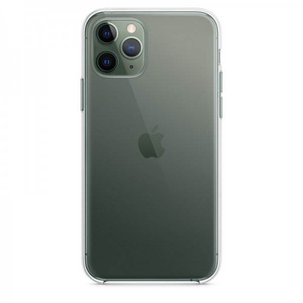 CLEAR SLICONE CASE FOR IPHONE 11 PRO 